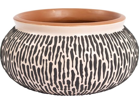 Elk Home Ofelia White / Black Tan Decorative Bowl