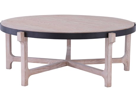 Elk Home Donovan Round Wood Light Ash Coffee Table