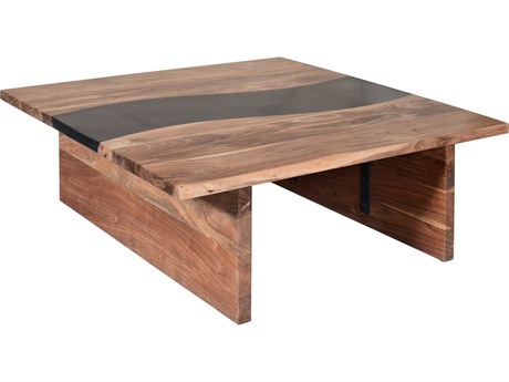 Elk Home Square Wood Natural Coffee Table