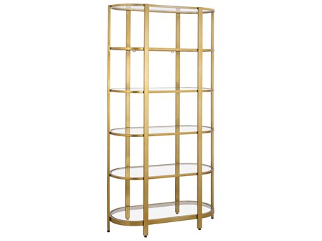 Elk Home Brass Bookcase
