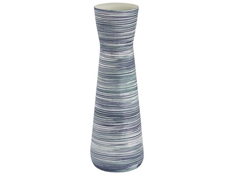Elk Home Adler Blue / Green 22" High Vase