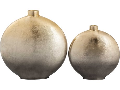 Elk Home Alana Gold Vases Set of 2