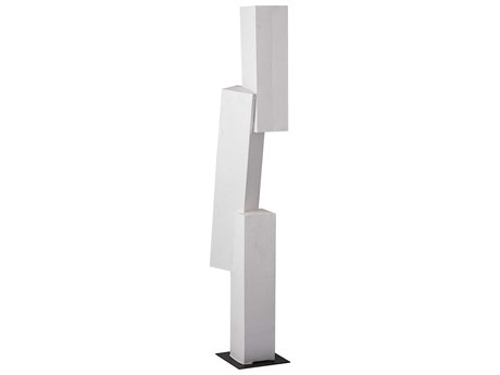 Elk Home Plaster White / Aged Black Tilt Floor Sculpture