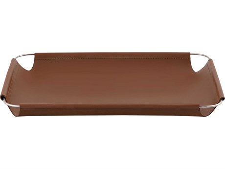 Elk Home Anyon Natural / Nickel Serving Tray