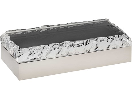Elk Home Cogar Polished Nickel 14" Rectangular Storage Case