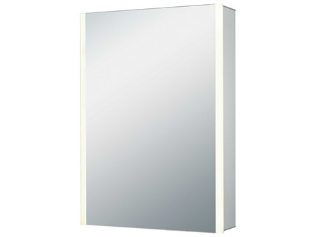 Elk Home Brushed Aluminum Rectangular Wall Mirror
