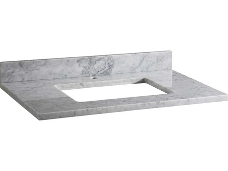 Elk Home White Gray Stone Vanity Top