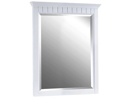 Elk Home Danube White Rectangular Wall Mirror