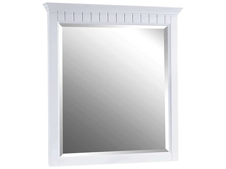 Elk Home Danube White Rectangular Wall Mirror