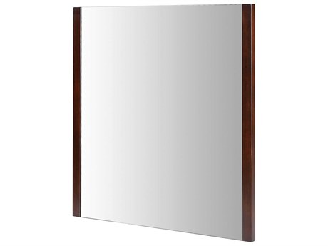 Elk Home Brown Rectangular Wall Mirror