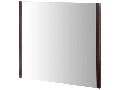 Elk Home Brown Rectangular Wall Mirror