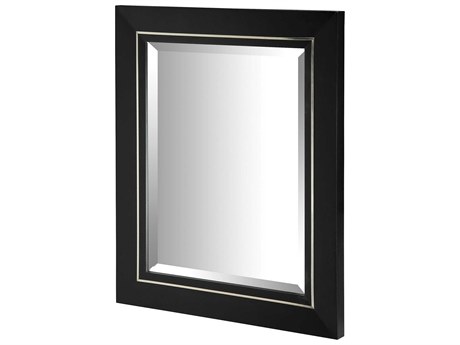 Elk Home Manhattan Black Rectangular Wall Mirror
