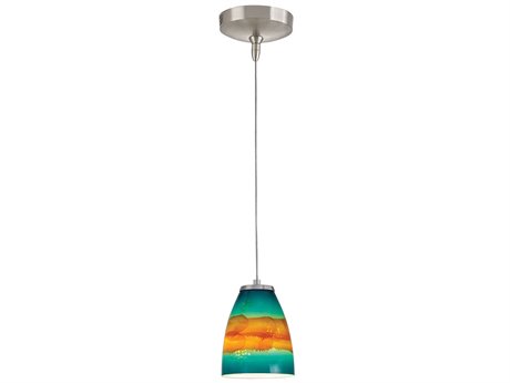 Elk Home 1-Light Brown Bell Mini Pendant