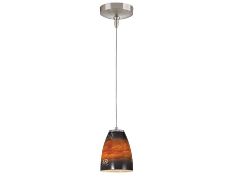 Elk Home Low Voltage 1-Light Umber Sunrise Brown Mini Pendant