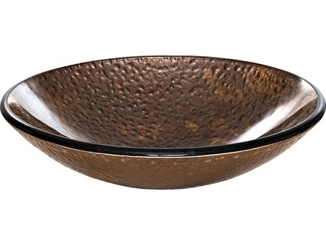 Elk Home Reflex Copper Grey Round Vessel Sink