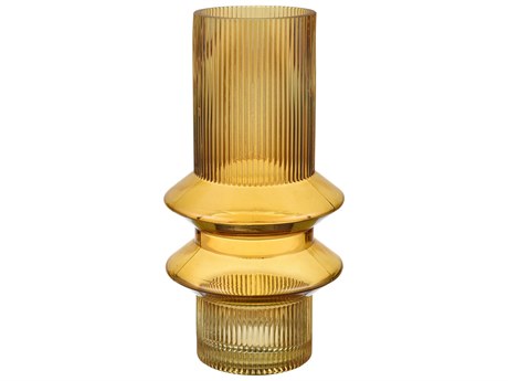 Elk Home Cenon Yellow 12" High Vase