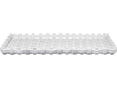 Elk Home Haney White Serving Tray