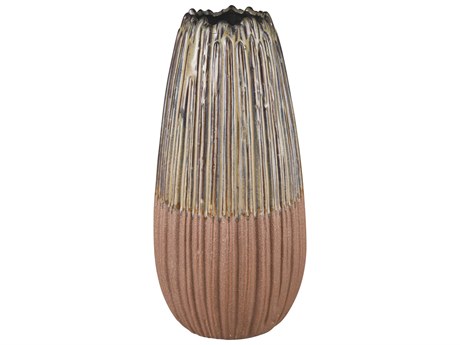 Elk Home Cooper Champagne Gold / Natural 14" High Vase