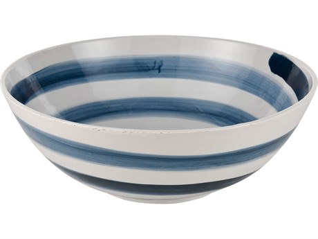 Elk Home Indaal White / Blue Decorative Bowl