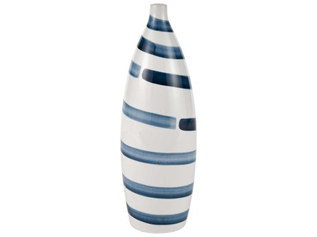 Elk Home Indaal White / Blue 17" High Vase