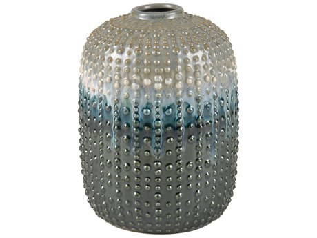 Elk Home Jaffe Green Reactive 10" High Vase