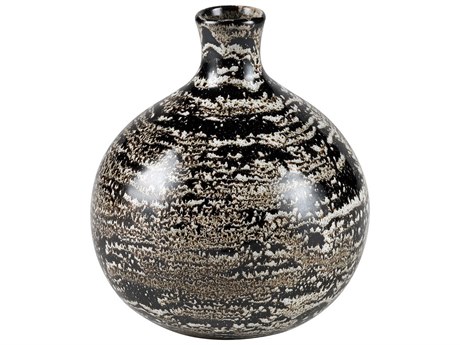 Elk Home Simone Black / Brown White Vase