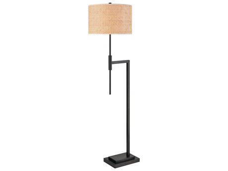 Elk Home Baitz Matte Black Floor Lamp