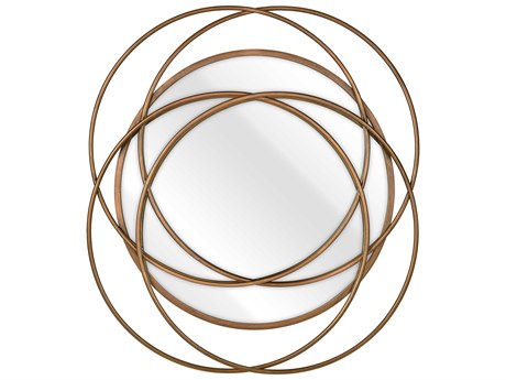 Elk Home Jeno Brass Wall Mirror