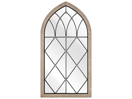 Elk Home Irya Wood Tone / Black Wall Mirror