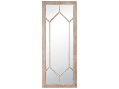 Elk Home Hargen Natural Rectangular Floor Mirror