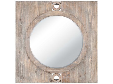 Elk Home Nollen Natural Square Wall Mirror