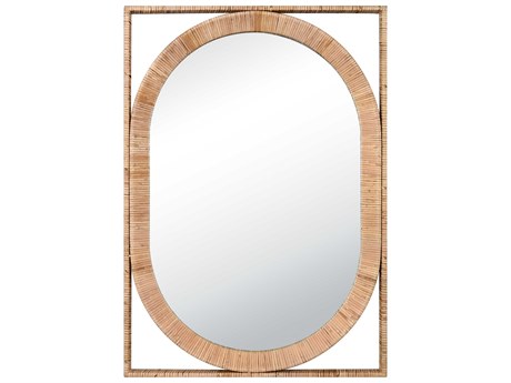 Elk Home Baarlo Natural Rectangular Wall Mirror