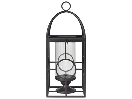 Elk Home Earl Black Candle Holder
