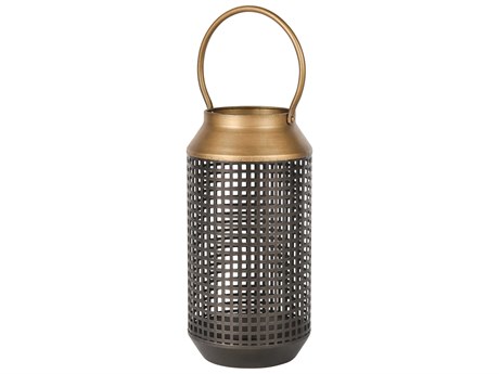 Elk Home Rawmarsh Dark Bronze / Brass 18" High Candle Holder