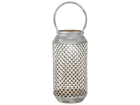Elk Home Pennywell Aged Silver 18" High Candle Holder