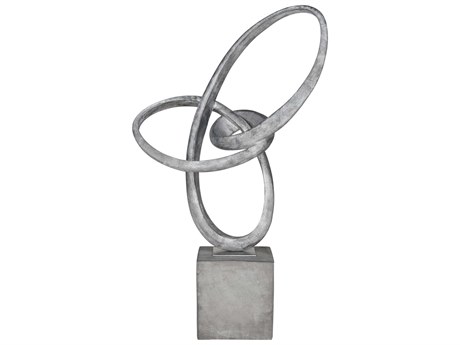 Elk Home Silver Cobey Sculpture