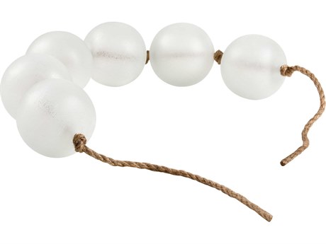 Elk Home White / Natural Seaglass Rope Decorative Accent
