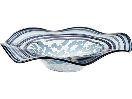 Elk Home Loch Seaforth Blue / White Decorative Bowl