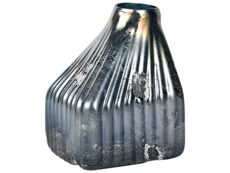 Elk Home Cognate Aged Blue 10" High Vase