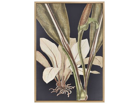 Elk Home Lush-II Framed Canvas Wall Art