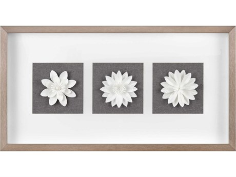 Elk Home Floral Shadow Box