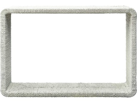 Elk Home Rectangular Wood Shoji White Console Table