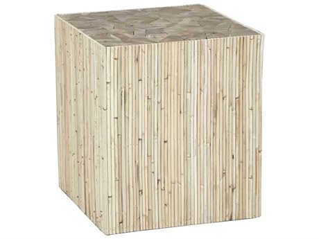 Elk Home Natural Brown Accent Stool