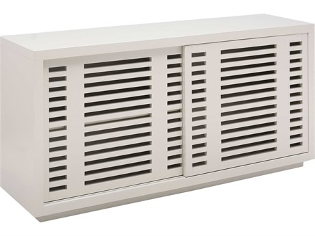 Elk Home 66" Mahogany Wood Shoji White Media Console