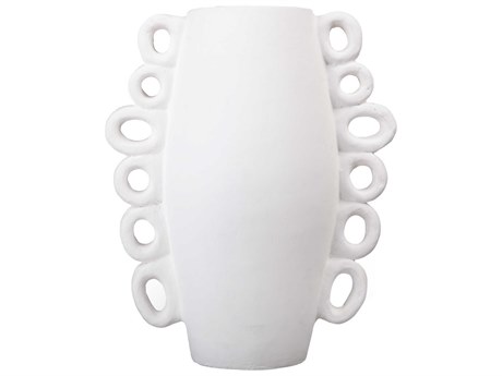 Elk Home Rinko White Vase