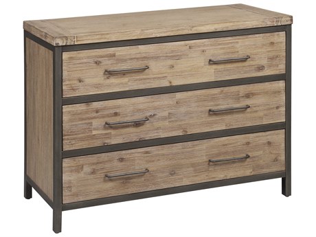Elk Home Natural Brown Acacia Wood Accent Chest