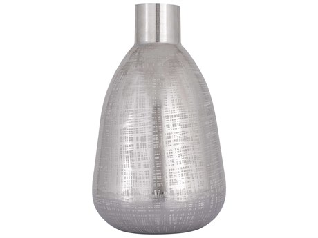 Elk Home Bourne Polished Silver 10" Vase