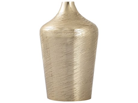 Elk Home Caliza Champagne Gold 8" High Vase