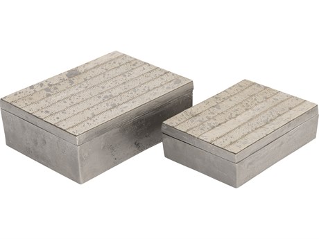Elk Home Chloe Silver Box (Set of 2)