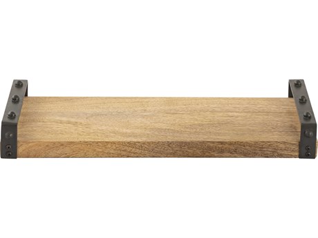 Elk Home Linwood Natural / Black Serving Tray